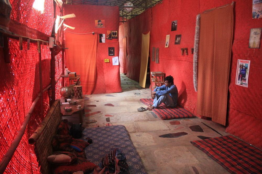 Bricks And Bamboo Hostel Anjuna Extérieur photo